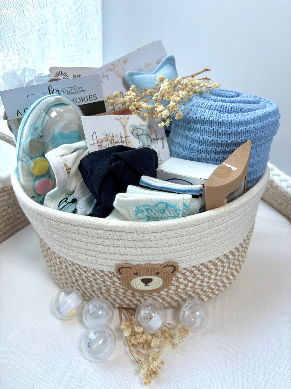 Baby gift basket add-on