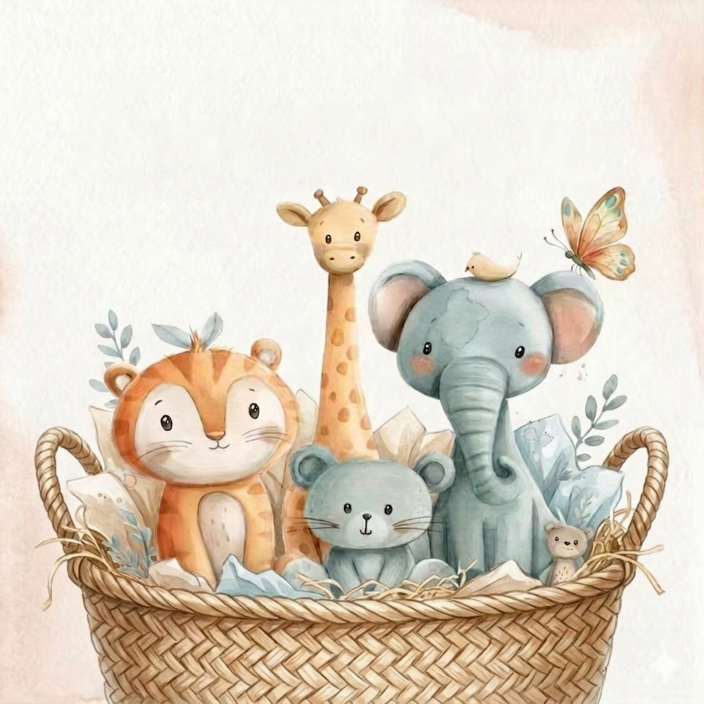 Baby gift basket add-on