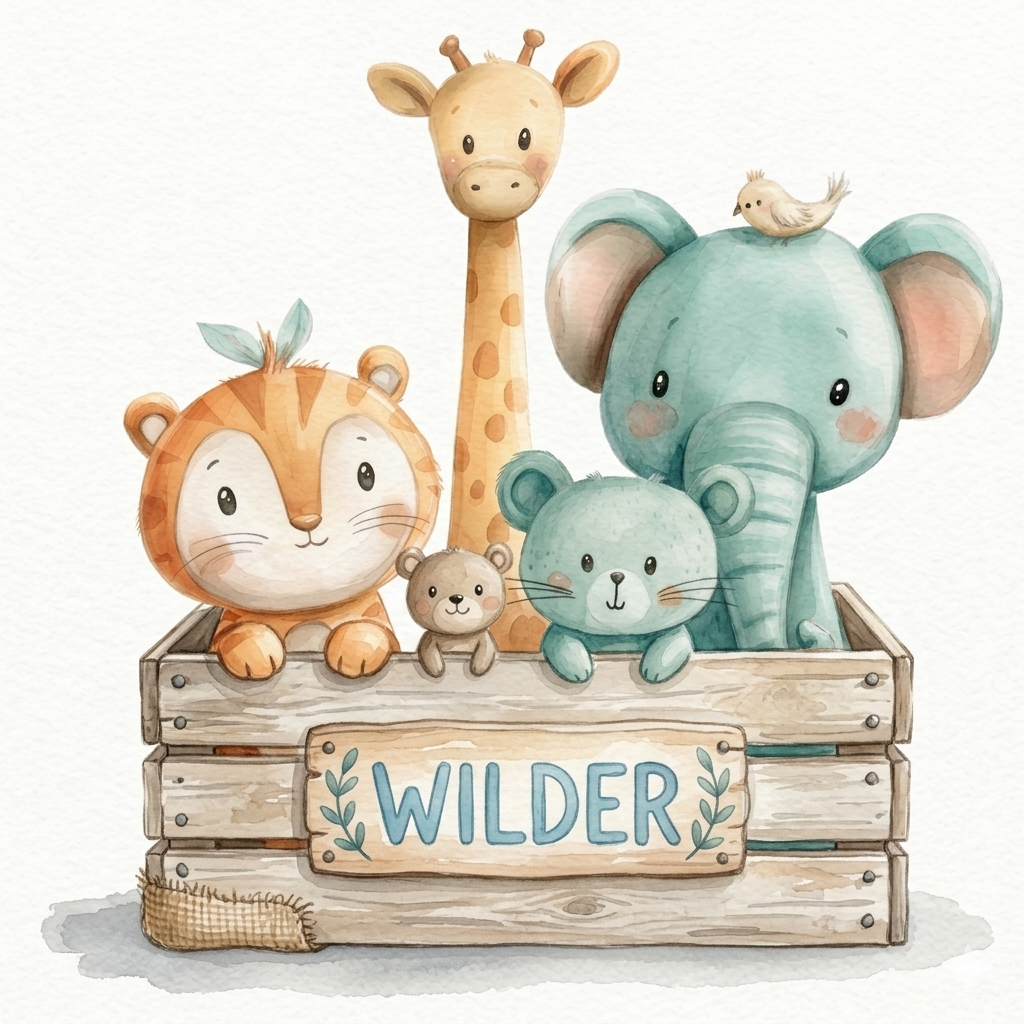 Personalised Baby Crate Add-on